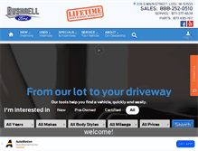 Tablet Screenshot of bushnellford.com